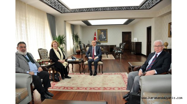 VALİ TAPSIZ’A SÜRPRİZ KONUKLAR