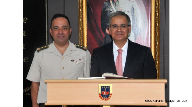 VALİ TAPSIZ’DAN ALBAY ŞEN’E ZİYARET