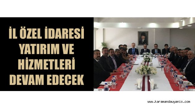 VALİ TAPSIZ, MECLİS ÜYELERİYLE BULLUŞTU