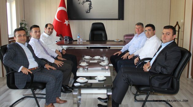 VALİ YARDIMCISI VE KAYMAKAMLARDAN ZİYARET