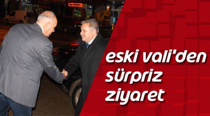 Vali Kahraman’dan Süpriz Ziyaret