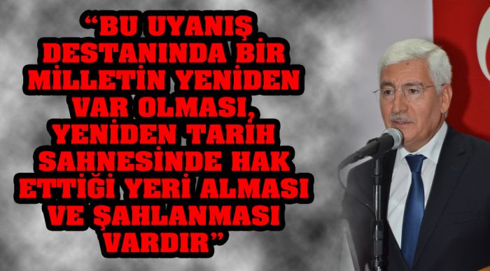 Vali Koca İstiklal Marşının Kabulunü Kutladı