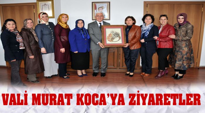 Vali Murat Koca’ya Ziyaretler