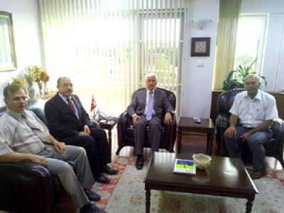 Vali Murat Koca’yı Makamında Ziyaret Etti