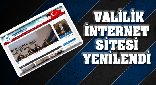 Valilik İnternet Sitesi Yenilendi