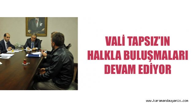 VATANDAŞ BULUŞMALARI