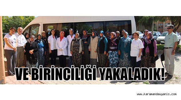 VE BİRİNCİLİĞİ YAKALADIK!