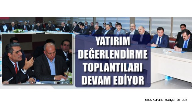 VEKİLLER KURUM AMİRLERİ İLE TOPLANDI