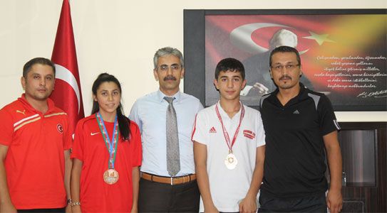 Başarılı Sporculardan Ziyaret