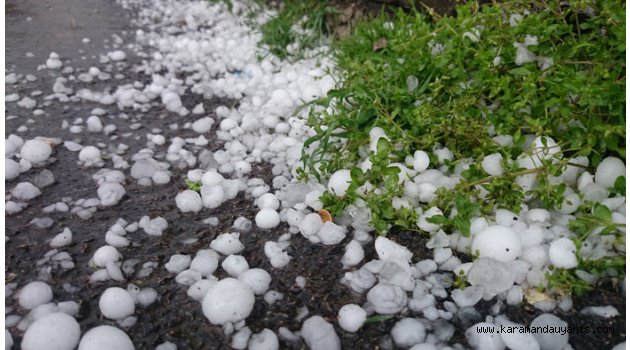 YAĞMUR VE DOLU UYARISI!