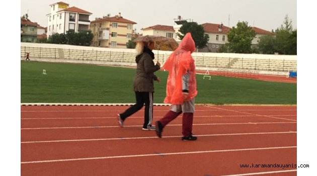 YAĞMUR VE SPOR KEYFİ BİR ARADA