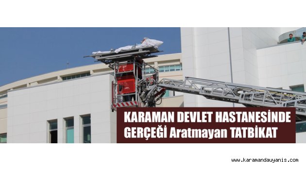 YANGIN TATBİKATI