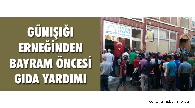 Yardımlarını Sürdürüyor