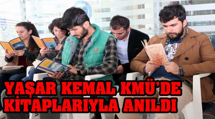 Yaşar Kemal Kmü’de Kitaplarıyla Anıldı