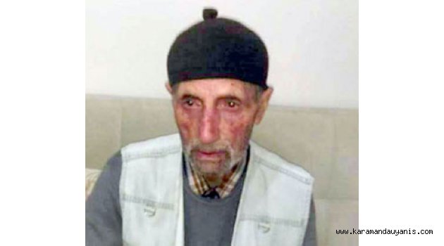YAŞLI ADAM ÖLÜ BULUNDU
