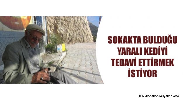 YAŞLI ADAM'DAN DUYARLILIK