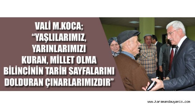 YAŞLILAR HAFTASI