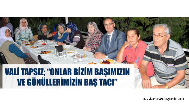YAŞLILARLA ANLAMLI İFTAR..