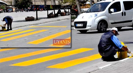Yaya Geçitleri Yenileniyor