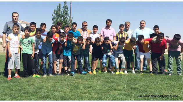 YAZ FUTBOL OKULU AÇILDI