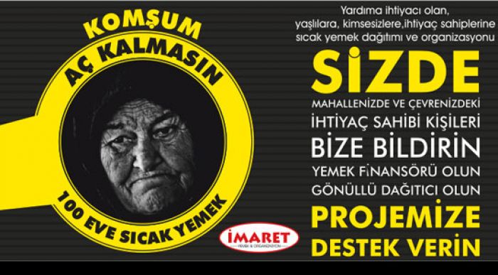 “komşum Aç Kalmasın Projesi”