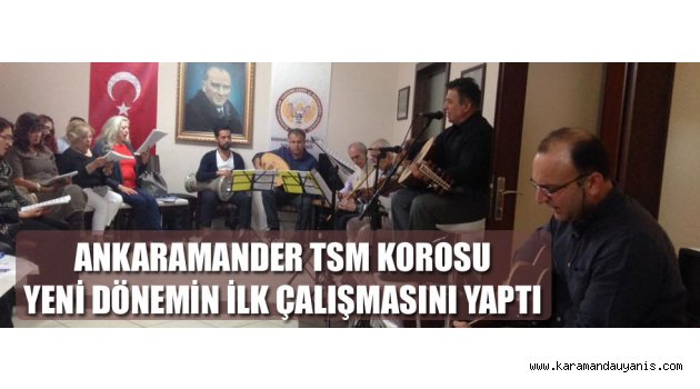 YENİ DÖNEMİN İLK ÇALIŞMASINI YAPTI