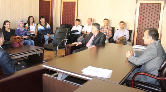 Yeni Atanan Öğretmenlerle Bir Araya Geldi
