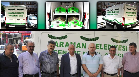Yeni Cenaze Aracı Hizmete Sunuldu