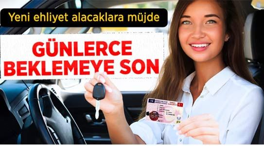 Yeni Ehliyet Alacaklara Sertifika Müjdesi