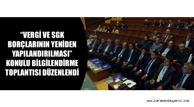 YENİDEN YAPILANDIRILMA
