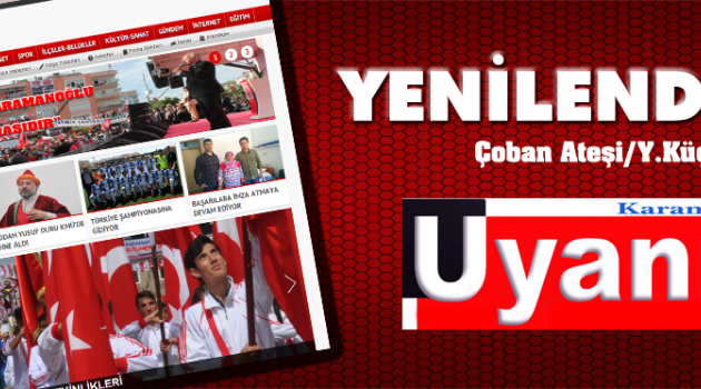 YENİLENDİK…