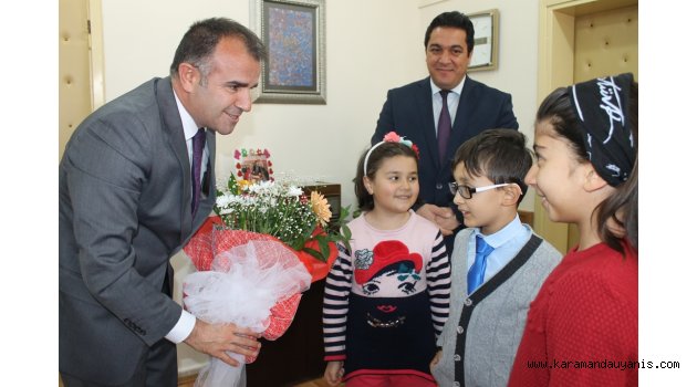 YETENEKLİ ÖĞRENCİLERDEN ZİYARET