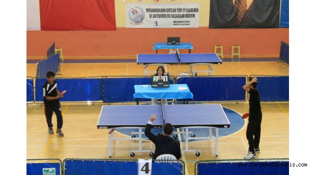YILDIZLAR MASA TENİSİ MÜSABAKALARI SONA ERDİ
