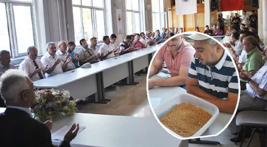 Yılın İlk Buğday’ı Borsa’ya Geldi