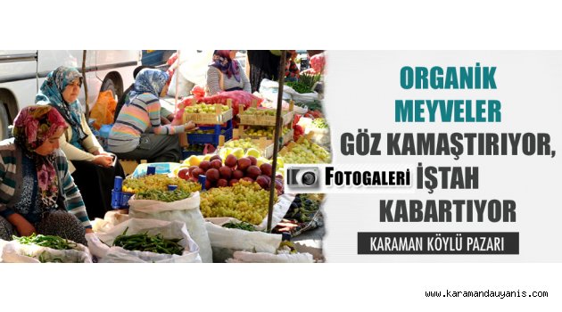 Yöresel meyve ve sebzeler tercih ediliyor