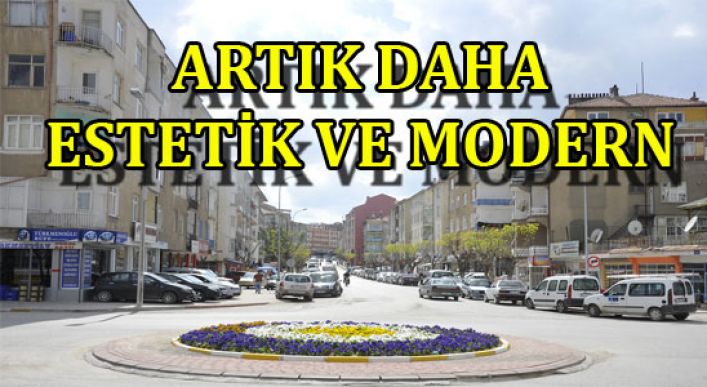 Yunus Emre Caddesi Artık Daha Estetik Ve Modern
