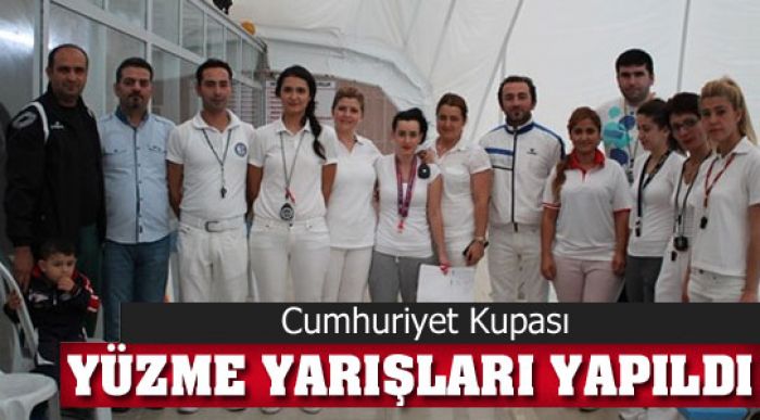 Yüzme Yarışları Yapıldı