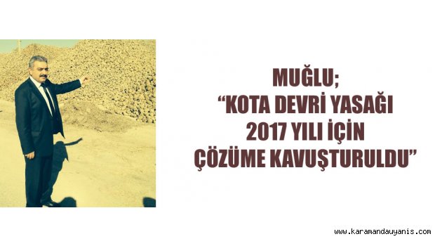 ZİRAAT ODASINDAN AÇIKLAMA