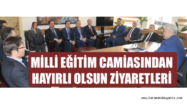 ZİYARETLER SÜRÜYOR