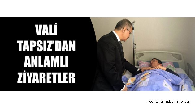 ZİYARETLER YÜZ GÜLDÜRDÜ