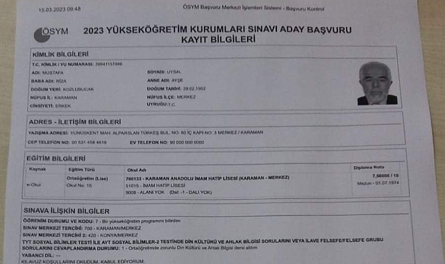 KIRK DOKUZ (49) SENE SONRA...