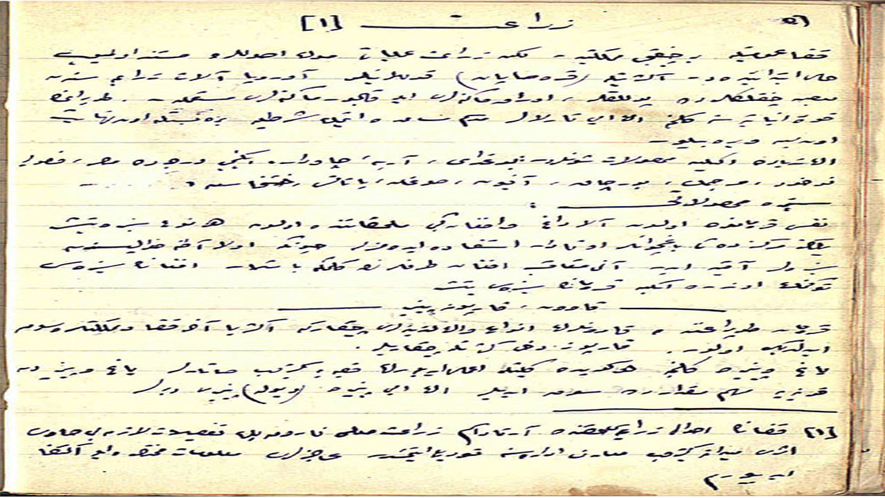 20. YY İLK ÇEYREĞİNDE KARAMAN EKONOMİSİ