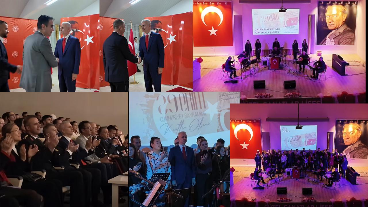 29 Ekim Cumhuriyet Bayramı Kabul Töreni Düzenlendi