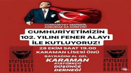 ADD’den 29 Ekim Fener Alayı