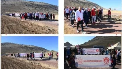 Aile Yılı Hacıbaba Dağı Yürüyüşü Gerçekleştirildi