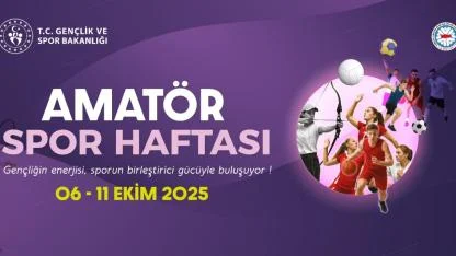 Amatör Spor Haftası Etkinlikleri Başlıyor