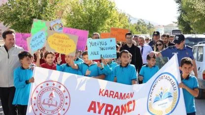 Ayrancı’da Aile Yılı Dünya Yürüyüş Günü Etkinliği