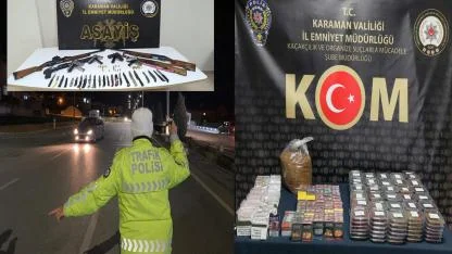 Bir Haftada Araması Olan 18 Şahıs Yakalandı, 9 Şahıs Tutuklandı