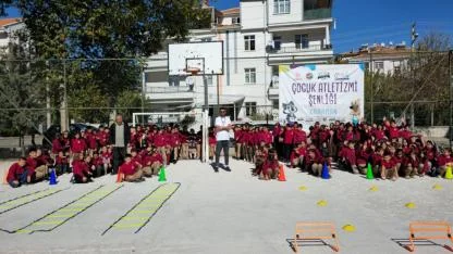 Eğlenceli Çocuk Atletizm Şenliği, Karaman Okullarında Coşkuyla Sürüyor