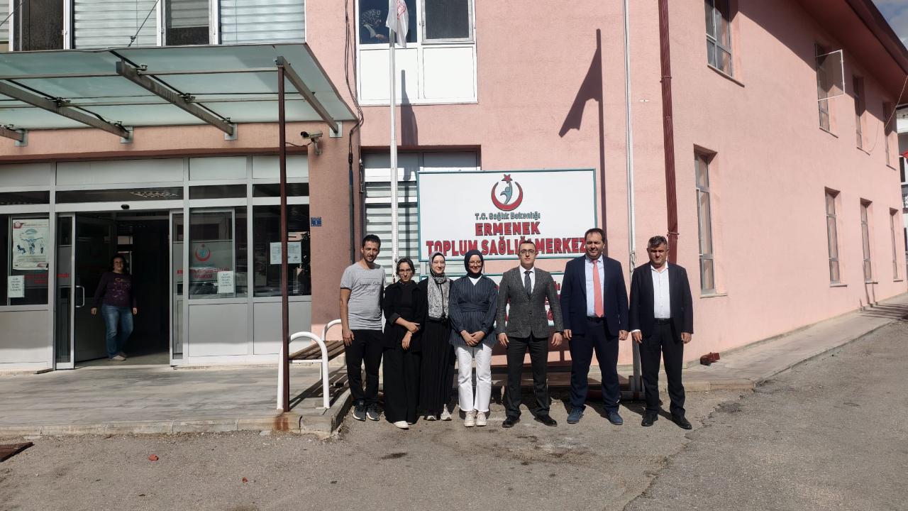 Ermenek İlçe Devlet Hastanesi ve Toplum Sağlığı Merkezi’ne Ziyaret